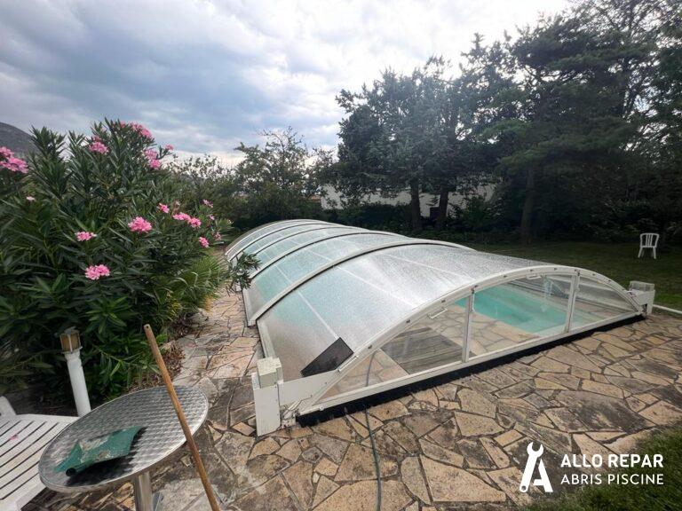 rénovation d'abri de piscine