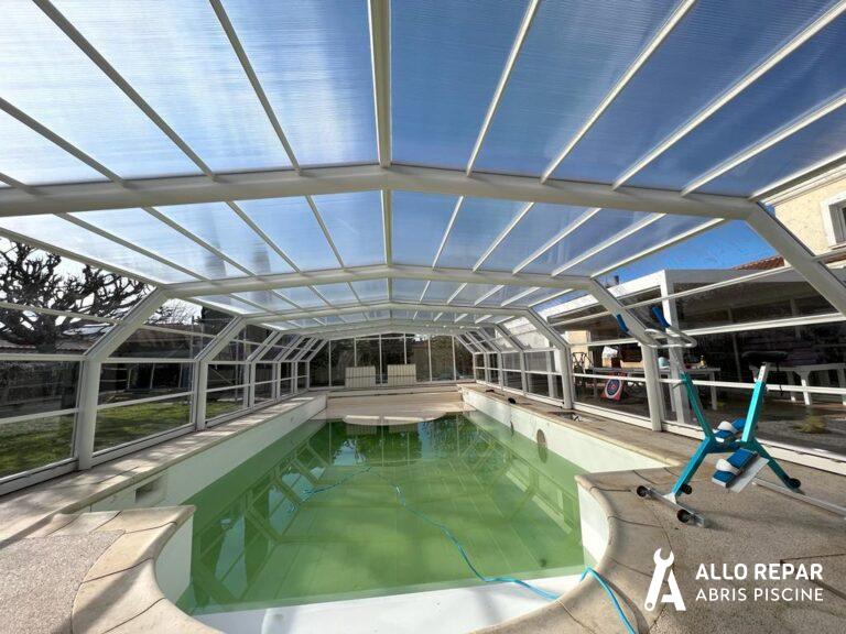 réparation d'abri de piscine